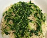 ふんわりたまごと桜えびのせ塩ラーメン作り方4写真