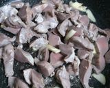 ♪砂肝の塩にんにくバター♪作り方4写真