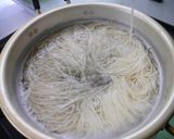 淡路島産ハモと野菜のパスタ風そうめん作り方3写真