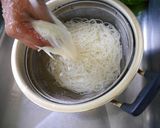 淡路島産ハモと野菜のパスタ風そうめん作り方4写真