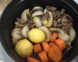 ☆ストウブで簡単無水肉じゃが☆作り方3写真