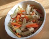 にんじん☆セロリ☆高野豆腐のサラダ作り方3写真