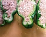 お弁当に♪ピーマンのシー詰め作り方3写真