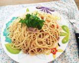 塩辛と明太子で簡単ランチパスタ☆作り方4写真