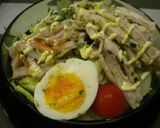レタスたっぷりサラダラーメン作り方5写真