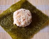 おにぎらず塾　ボリボリご飯のおにぎらず作り方1写真