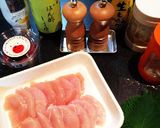 ♪鶏胸肉の大葉巻き~簡単☆梅肉ソース♪作り方1写真