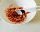 レンジでそぼろ丼♪超ズボラ飯！作り方1写真