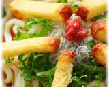 しらすとカリカリお揚げさんの冷やしうどん作り方7写真