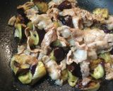 茄子と豚肉の梅肉炒め作り方9写真