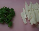 卵かけご飯にオクラと長いものねばねばー丼作り方1写真