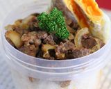 コストコのプルコギビーフでプルコギ丼作り方3写真