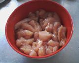 ☆鶏むね肉のレバニラ風☆作り方2写真