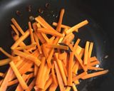 キクラゲとにんじんのきんぴら作り方5写真