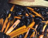 キクラゲとにんじんのきんぴら作り方8写真