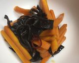 キクラゲとにんじんのきんぴら作り方9写真