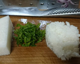 農園レシピ・梅しそ麦とろごはん作り方2写真