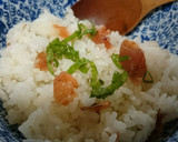農園レシピ・梅しそ麦とろごはん作り方3写真