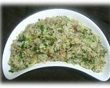 簡単☆美味しい☆餃子チャーハン作り方6写真