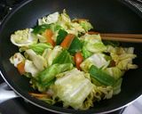 牛肉とキャベツのマヨ☆マスタード炒め作り方3写真