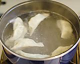 ニラとマグロのあっさり水餃子作り方4写真