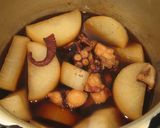 タコと大根の柔らか煮作り方6写真