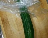 簡単♪きゅうりとハムのサラダ♪カレーに♪作り方1写真