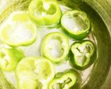 ピーマンの鶏肉づめ☆作り方1写真