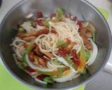 血管ダイエット食352（なめこパスタ）作り方3写真