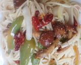 血管ダイエット食352（なめこパスタ）作り方4写真