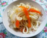 野菜たっぷりヘルシーうどん作り方6写真