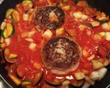 簡単ラタトゥイユで煮込みハンバーグ♡作り方5写真