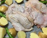 新ジャガと鶏モモのロースト作り方7写真