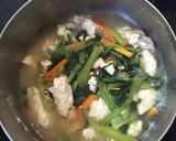 つぶし豆腐と小松菜煮作り方3写真