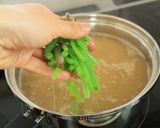 山菜みずの味噌汁作り方7写真
