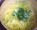 超!!濃厚カルボナーラ?スープすぱ作り方1写真
