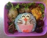 キャラ弁ドラえもん作り方6写真