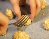 こぼれ梅のオートミール・クッキー作り方4写真