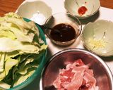 簡単☆キャベツの消費に回鍋肉♪作り方1写真