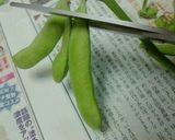 塩味を楽しむ蒸し枝豆作り方1写真