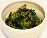 超簡単！ゴーヤの塩昆布和え作り方6写真