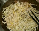 親鳥のネギもやし炒め作り方2写真