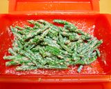 レンジで３分！いんげんサラダ～胡麻マヨ味作り方6写真