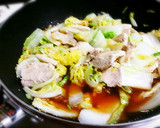 簡単❃本格♬豚バラ白菜♬あんかけ焼きそば作り方5写真
