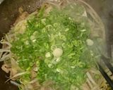 親鳥のネギもやし炒め作り方4写真