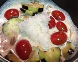 小麦粉、バター不要♡茄子トマトグラタン作り方2写真