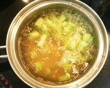 ♡母の味覚え書き♡きゅうりの味噌汁作り方4写真