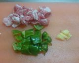 弁当に最適！豚肉とピーマンの生姜炒め作り方2写真