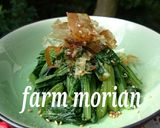 農園レシピ・青菜のおひたし作り方5写真