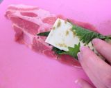 豚チーズしそ巻き♡作り方3写真
